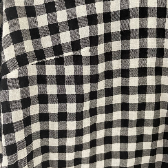 J. Crew Gingham Lightweight Button Up - Picture 4 of 6